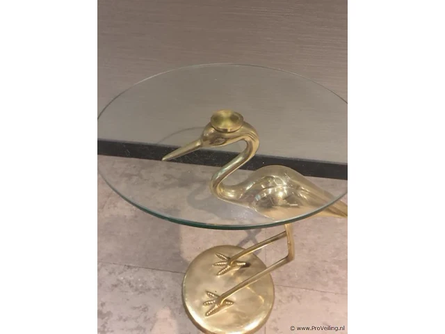 Bijzettafel met vogelvormige voet - afbeelding 3 van  3