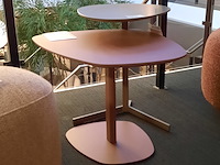 Bijzettafel moller design, birdy, kiezel