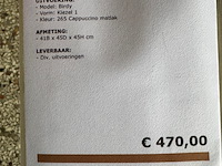 Bijzettafel, moller design, birdy, kiezel - afbeelding 2 van  4