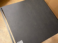 Bijzettafel, passe partout, jukebox butler, zwart - afbeelding 3 van  5