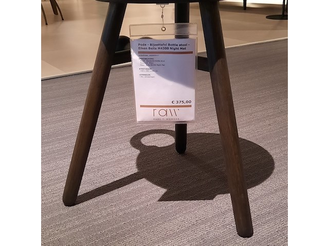 Bijzettafel pode, bottle stool - afbeelding 4 van  5