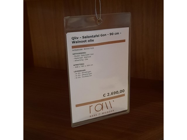Bijzettafel qliv, gon - afbeelding 2 van  6