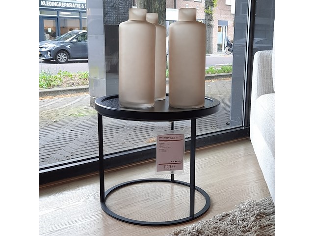 Bijzettafel qliv, to be served, zwart - afbeelding 1 van  8