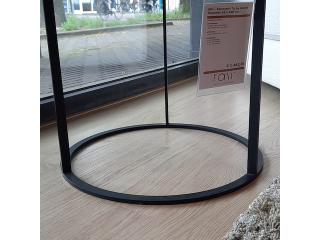 Bijzettafel qliv, to be served, zwart - afbeelding 6 van  8