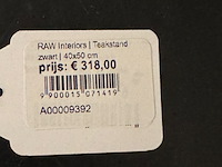 Bijzettafel, raw design, zwart - afbeelding 2 van  4