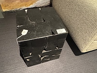 Bijzettafel, raw design, zwart - afbeelding 3 van  4