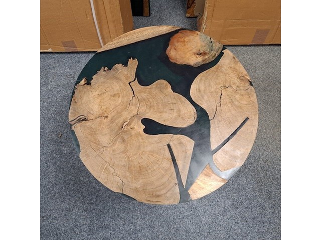 Bijzettafel, rond - afbeelding 2 van  4