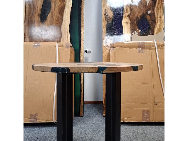 Bijzettafel, rond - afbeelding 3 van  4