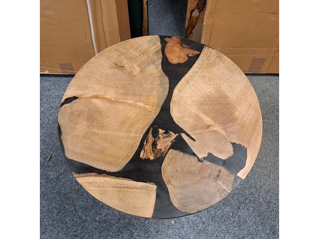 Bijzettafel, rond - afbeelding 2 van  4