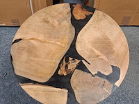 Bijzettafel, rond - afbeelding 2 van  4