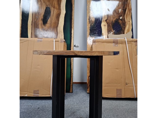 Bijzettafel, rond - afbeelding 3 van  4