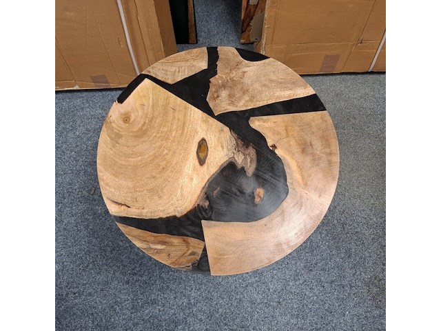 Bijzettafel, rond - afbeelding 2 van  4