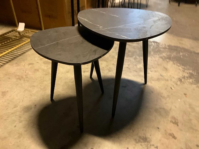 Bijzettafel set van 2 (4x) - afbeelding 4 van  8