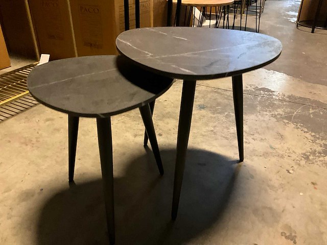 Bijzettafel set van 2 - afbeelding 2 van  8