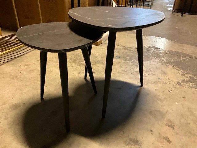 Bijzettafel set van 2 - afbeelding 3 van  8