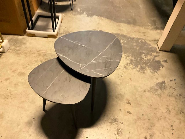 Bijzettafel set van 2 - afbeelding 7 van  8