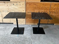Bijzettafel | zuiver 70x70x75cm (2x)