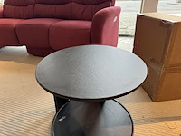 Bijzettafel, zwart aluminium - afbeelding 2 van  3