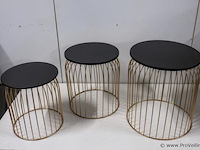 Bijzettafels - 3 stuks - afbeelding 2 van  2