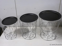 Bijzettafels - 3 stuks - afbeelding 1 van  3