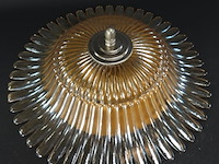 Bijzonder fraaie iriserend glazen plafonniere - afbeelding 2 van  5