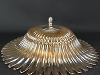 Bijzonder fraaie iriserend glazen plafonniere - afbeelding 3 van  5