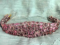 Bijzondere armband met natuurlijke edelstenen en diamant - afbeelding 1 van  4