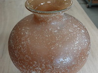 Bijzondere groten glazen vaas - afbeelding 3 van  5