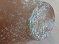 Bijzondere groten glazen vaas - afbeelding 5 van  5