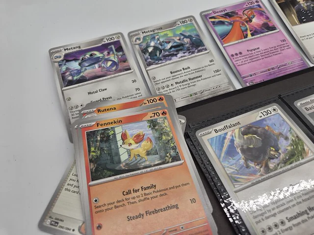 Bijzondere pokémonverzameling – vintage kaarten – gengar – charmander – rhydon – verzamelmap – ongeopend lycanroc gx-pakket - afbeelding 4 van  30