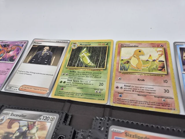 Bijzondere pokémonverzameling – vintage kaarten – gengar – charmander – rhydon – verzamelmap – ongeopend lycanroc gx-pakket - afbeelding 5 van  30