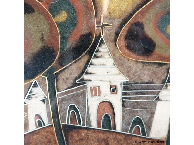 Bijzondere techniek ingelijst - afbeelding 4 van  5