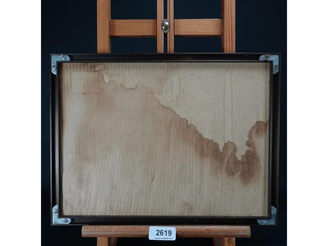 Bijzondere techniek ingelijst - afbeelding 5 van  5