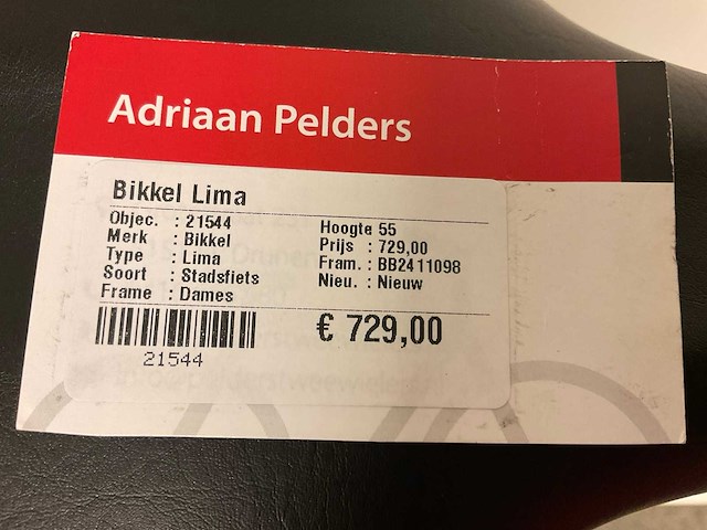 Bikkel lima damesfiets - afbeelding 6 van  6