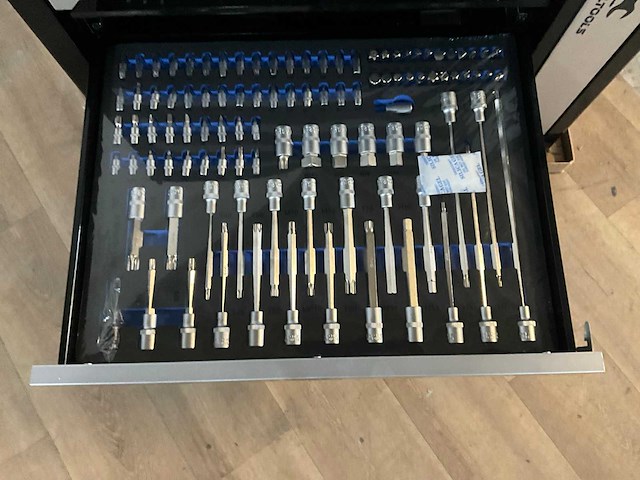 Bikkeltools - 246 pcs - gereedschapswagen - afbeelding 14 van  14
