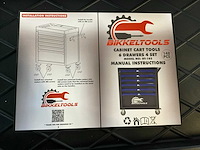 Bikkeltools 148 pcs gereedschapswagen - afbeelding 4 van  14