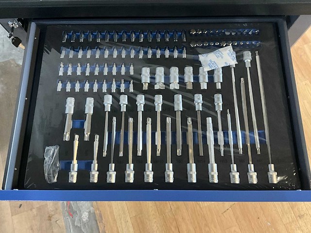 Bikkeltools 148 pcs gereedschapswagen - afbeelding 7 van  14