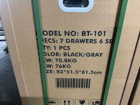 Bikkeltools 246 pcs gereedschapswagen - afbeelding 8 van  16