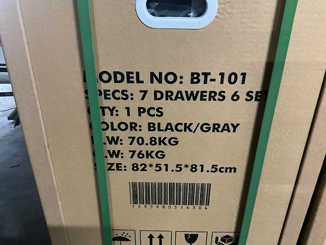 Bikkeltools 246 pcs gereedschapswagen - afbeelding 6 van  16