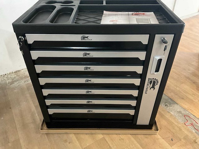 Bikkeltools 246 pcs gereedschapswagen - afbeelding 8 van  16