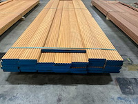 Bilinga vlonderplank met antislip 28x140 mm (32x) - afbeelding 2 van  6