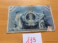 Biljet 100 duitse mark 1898. - afbeelding 2 van  2