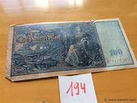 Biljet 100 duitse mark 1910. - afbeelding 2 van  2