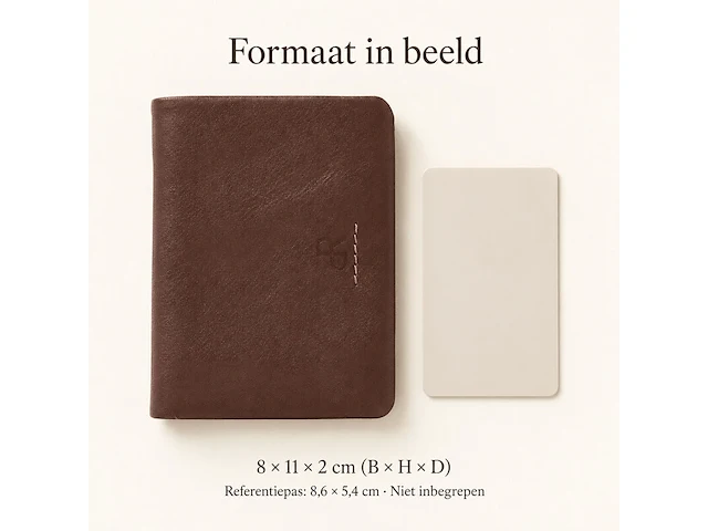 Billfold dr amsterdam, brown - afbeelding 5 van  5