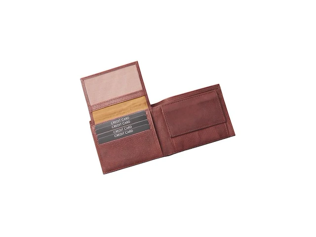 Billfold dr amsterdam, brown - afbeelding 4 van  6