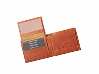 Billfold dr amsterdam, camel - afbeelding 4 van  6