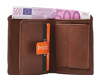Billfold dr amsterdam, chestnut - afbeelding 3 van  5