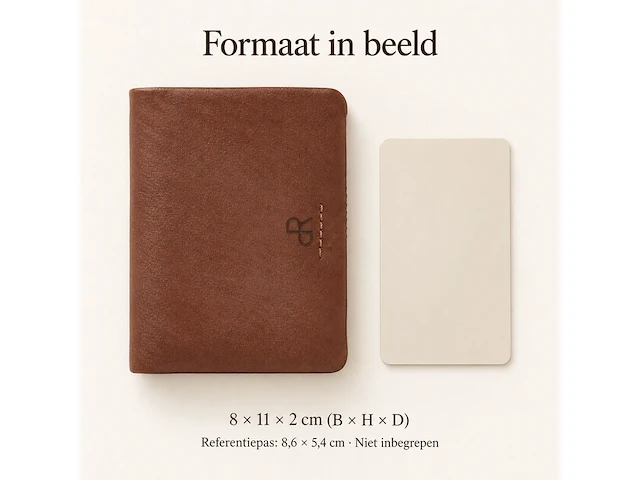 Billfold dr amsterdam, chestnut - afbeelding 5 van  5