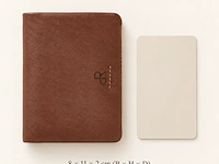 Billfold dr amsterdam, chestnut - afbeelding 5 van  5