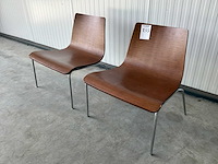 Billiani wachtkamerstoel (2x) - afbeelding 1 van  6